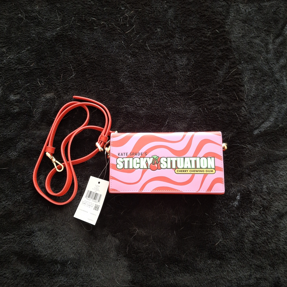 Kate Spade Pink and Red Crossbody Bag